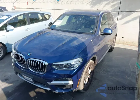 2021 BMW X3 xDrive30I из США, поврежденный, VIN 5UXTY5C04M9G04197
